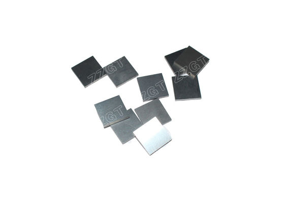 Geriebene 15x15x2 Hartmetall-Produkte quadrieren bronzierte Einsätze